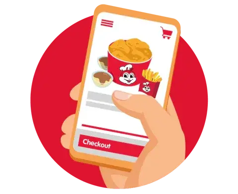 Jollibee Delivery Step 2