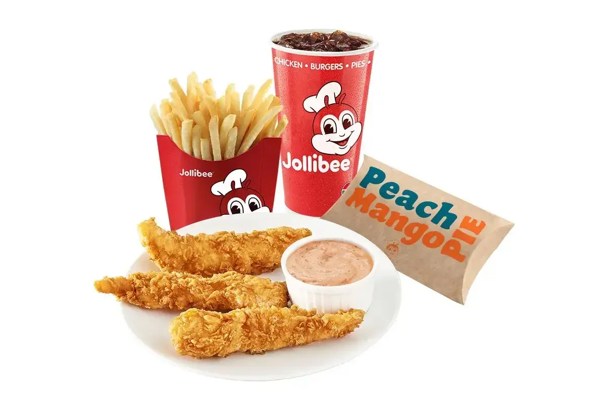 3pc Chicken Tenders Meal Deal on a white background